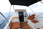 Bateau à rames rigide en fibre de verre SAFTER MARINE 495CC avec moteur hors-bord, ensemble complet, stable, durable, pour 5 personnes, pêche, plongée, divertissement