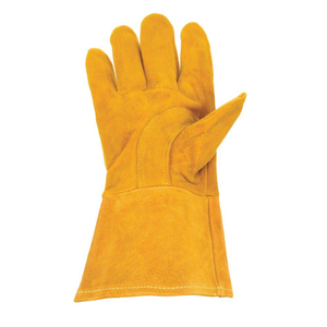 Nouveau 2025 vente en gros bas prix gants de soudage sur mesure gants de travail d'hiver avec cuir de vache fendu - Product Image 2