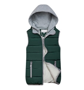 Veste matelassée d'hiver unisexe de haute qualité avec fermeture à glissière Logo personnalisé Style décontracté Accents réfléchissants Matériau imperméable chauffant - Product Image 1