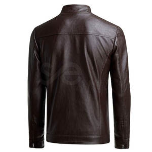 Chaqueta de cuero de moda para hombre totalmente personalizada al mejor precio, chaqueta de cuero de moda hecha en Pakistán - Product Image 2