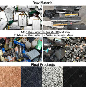 Usine de recyclage des batteries lithium-ion et des déchets électroniques, machine de recyclage des batteries domestiques pour le recyclage - Product Image 5