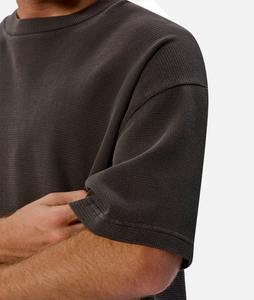 Tee Shirts Plain T Shirts for Men's in 100% Cotton Fabric High Trending OEM Service Casual Wear - Product Image 2