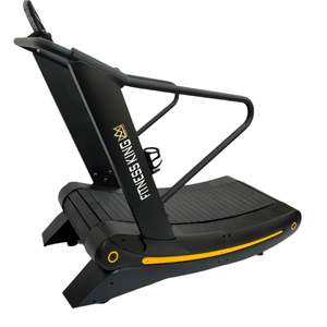 Tapis roulant électrique pliable incurvé Air Runner avec écran LCD, entraînements cardio efficaces, renforcement musculaire pour usage domestique et commercial - Product Image 6