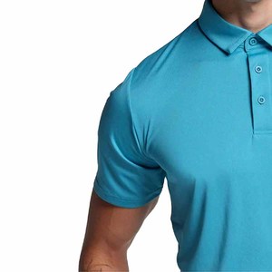 Jersey Sólido Personalizado de Marca Privada para Camiseta de Hombre, Tejido de Secado Rápido, Manga Corta, Textura Suave, Fabricación Directa de Fábrica OEM ODM - Product Image 4