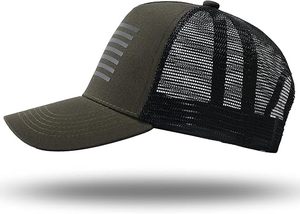 Gorra de Béisbol Estilo Camionero con Bandera Estadounidense Estampada, Gorra de Béisbol Retro Vintage de Copa Suave, Gorra de Béisbol con Letras y Logotipo Personalizado - Product Image 5