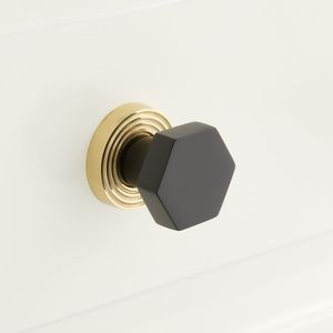 Circular Shape Brass Customizable Door Knob Bedroom Hardware Woodworking Accessories for Sale - Product Image 5