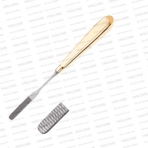 Raspador de diamante negro Aston Reduction de 8 pulgadas (20 cm) de carburo de tungsteno para cartílago nasal, instrumento de rinoplastia de Vaslcare - Product Image 2