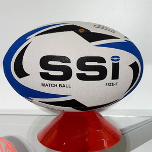 ลูกบอลรักบี้พรีเมี่ยมเกรด5ดีไซน์ทนทานด้ามจับและประสิทธิภาพที่เหนือกว่าสำหรับเกมแข่งขัน - Product Image 1