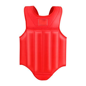 Équipement de protection Coussinets corporels en cuir personnalisés Protecteur de poitrine pour boxe Protège-poitrine personnalisé Protège-poitrine en coton pour karaté - Product Image 1