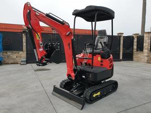 Livraison gratuite HT18 Mini-excavatrice sur chenilles de 1,7 tonne |   Diesel 3 cylindres |   Châssis extensible |   Swing Boom |   Marteau hydraulique - Product Image 2