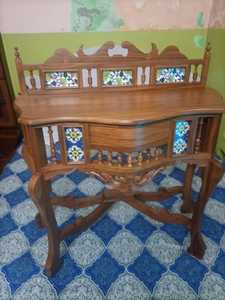 Mesa de Madera Clásica Moderna para Decoración de Bodas y Hogar - Product Image 5