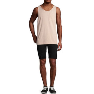 Custom OEM Private Label Singlet Men's Gym <b>Top</b> Sleeveless Sports <b>Tank</b> <b>Top</b> 100% Cotton Sportswear Casual <b>Tanks</b> <b>Tops</b> Gym Wear - Product Image 5