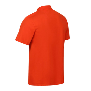 2023 Summer Arrival Men <b>Orange</b> Colour Comfy Fit <b>Polo</b> Shirts Men <b>Polo</b> T Shirts With Embroidered Logo On Front - Product Image 5