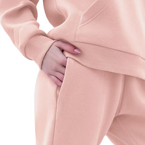 Conjunto Deportivo de Mujer 100% Algodón, Diseño Único, Pantalón y Sudadera Holgados, Cómodos para Invierno, Talla 4XL - Product Image 6