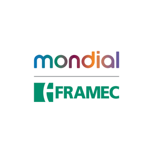 Framec ตู้เย็นฝากระจกบานเลื่อนแบบโค้งพร้อมคอมเพรสเซอร์ความเร็วตัวแปรขนาด2544x964x895มม.