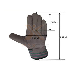 Cut Resistant Leather Work Wear <b>Gloves</b> New Arrival Custom Design Waterproof Anti-Slip Fireproof Safety Cuff Durable - Product Image 5