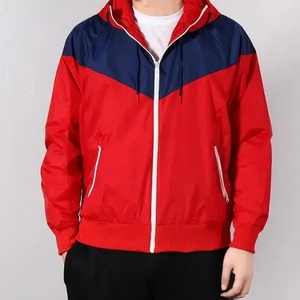 Adjustable Hem Winter <b>Running</b> Stretch Woven Fabric Men Waterproof Full Zipper And Slash Pockets TPU Logo <b>Jacket</b> For Cardio - Product Image 4