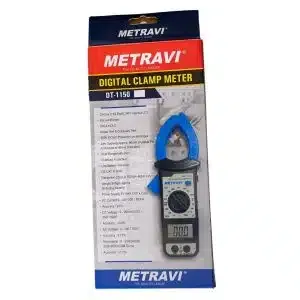 Pinza Amperimétrica Digital METRAVI DT-1150 para Medición de Corriente CA - Product Image 4
