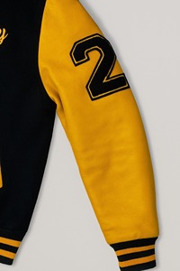 Veste universitaire brodée personnalisée en gros Logos OEM/ODM en laine et cuir pour les écoles et les équipes Commande en gros pour les équipes scolaires - Product Image 3