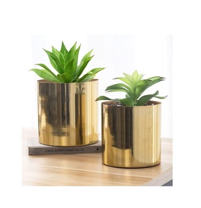 Vases à fleurs en laiton de qualité supérieure pour la décoration de table à domicile, pots à fleurs en métal de qualité supérieure, meilleurs pots pour le jardin à domicile - Product Image 5