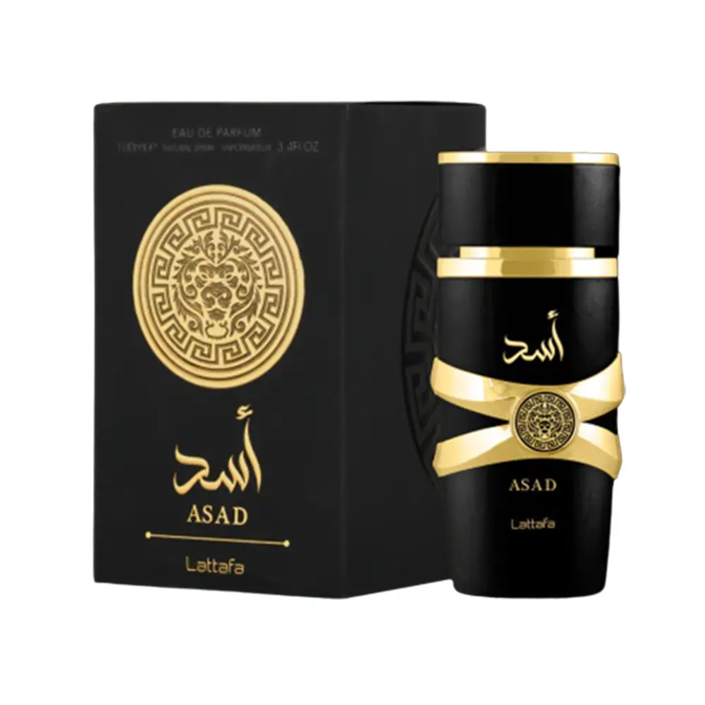 Top Grade Asad EDP - 100ml(3.4 Oz) By Lattafa Perfume de Baunilha Fragrância de Qualidade Premium para Unisex