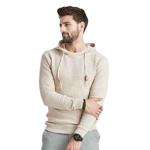 Sudadera con Capucha de Algodón Tejido para Invierno, Personalizada con Logotipo Bordado, Estilo Hipster Casual, Lisa, Esencial, de Manga Larga y Corte Ajustado - Product Image 4