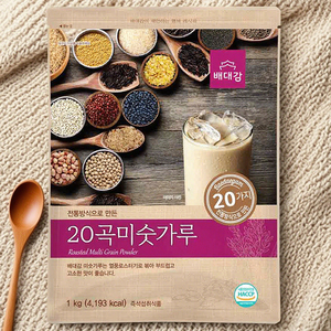 Hàn Quốc 20 hạt Multigrain bột misugaru Superfood chất xơ cao ăn chay ăn sáng uống thực vật hữu cơ Protein ngay lập tức ngũ cốc - Product Image 1