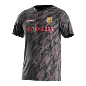 เสื้อเจอร์ซีย์ผู้ชายพร้อมส่ง ผ้าฝ้าย 100% เย็บตะเข็บเสริมความแข็งแรง รับผลิตแบบ OEM/ODM - Product Image 5