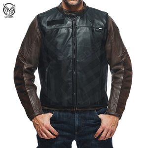 Chaqueta de Motociclista de Cuero de Manga Larga para Invierno, Hecha a Medida, Resistente al Viento, Talla Grande para Adolescentes - Product Image 2