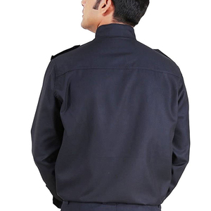 Uniforme de sécurité d'entraînement en plein air pour hommes le plus vendu noir chemise et pantalon à manches longues à séchage rapide pour l'été - Product Image 6