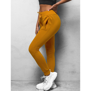 กางเกงวอร์มผู้หญิงผ้าขนแกะแห้งเร็วระบายอากาศได้ดีเป็นมิตรกับสิ่งแวดล้อมชุดวิ่งตามสั่งแนวสตรีท - Product Image 5