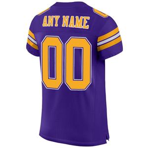 Camisetas de fútbol americano de malla de alta calidad al por mayor, camisetas de fútbol americano sublimadas personalizadas para hombre, cómodas camisetas OEM - Product Image 1