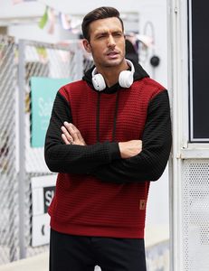 Sweat à capuche pull en coton pour hommes 420 GSM sweat à capuche surdimensionné en polaire brossée chaude pour l'hiver sweat imprimé personnalisé - Product Image 4