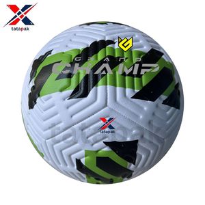 Fútbol adulto unisex OEM HECHO DE PU diseño de logotipo personalizado balón de fútbol directo de fábrica al por mayor precio de venta en línea disponible - Product Image 2