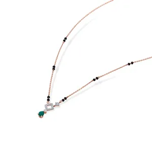 Collier Mangalsutra Tanmaniya Diamant Éclat Éternel - Product Image 5