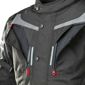 Chaqueta de Motocicleta para Hombre, Talla Grande, Impermeable, Transpirable, de Secado Rápido, Cortavientos, Manga Larga, 100% Poliéster, para Todas las Estaciones - Product Image 2