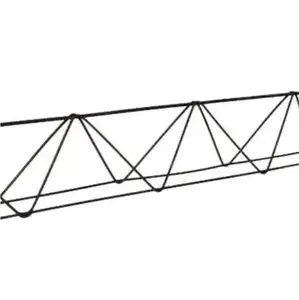 Deformado ou à terra barra aço treliça viga usada em pré-moldado concreto armado piso treliças concretas reforçadas