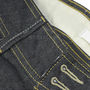 New Arrival Men's Casual High Waist 100% Cotton Solid Breathable High Quality <b>Button</b> <b>Fly</b> <b>Jeans</b> Shorts Plain Dyed Customizable - Product Image 2
