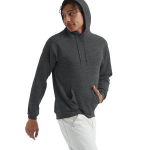 Independent Trading Co Pull Sweat à capuche Charcoal Vente en gros Personnalisé Grand Logo Polaire de haute qualité Sweat à capuche surdimensionné - Product Image 3