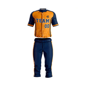 Ensembles de Tenues de Baseball Personnalisables avec Logo, Respirants, Grandes Tailles - Légers, Écologiques et de Haute Qualité - Product Image 1