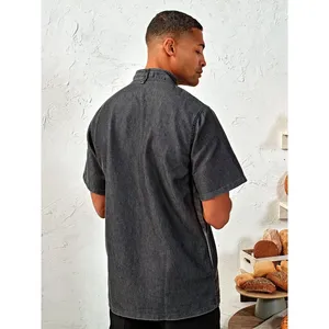 Chaqueta de Chef Personalizada con Cierre de Cremallera para Cocina y Merchandising - Product Image 6