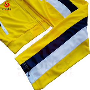 Conjunto Deportivo de 2 Piezas para Hombre, Personalizado, de Alta Calidad, Grueso, Transpirable, Sólido, con Cierre de Cremallera, para Otoño - Product Image 2