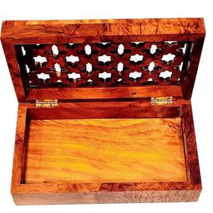 Artisanat en bois de thuya marocain de luxe, fait main, en racine de thuya naturelle, décoration traditionnelle marocaine pour la maison, cadeau - Product Image 1