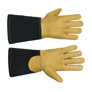 Guantes de trabajo de seguridad para trabajo de chimenea para uso diario al aire libre, resistentes al calor y al fuego, hilo de Kevlar, soldador, guantes de trabajo - Product Image 2