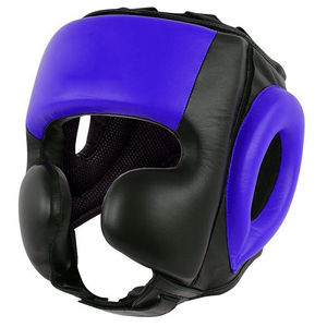 Custom Boxing Helmets Face Mouth protection Protective <b>Shield</b> Boxing Head <b>Guards</b> Pu Leather Silk Screen Printed - Product Image 5