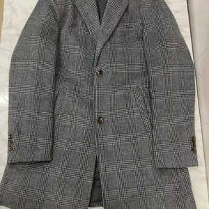 Cappotto Formale Casual da Uomo in Lana, Slim Fit, Lungo Trench Coat, Soprabito, Cappotto a Pea con Imbottitura in Cashmere e Decorazioni Stampate per Autunno/Inverno - Product Image 5