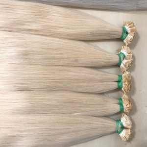 Extensiones de cabello vietnamita de punta plana de alta calidad virgen humano doble dibujado extremos fuertes sedoso suave fábrica al por mayor - Product Image 5