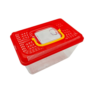 Nuovo arrivo in plastica terrario tarantola involucro piccolo contenitore da cova serbatoio <span class=keywords><strong>di</strong></span> pesce trasparente tartaruga <span class=keywords><strong>acquario</strong></span> per gamberetti - Product Image 3