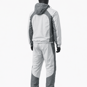 Men’s Lightweight Windbreaker Tracksuit Set <b>Zip</b> <b>Up</b> <b>Jacket</b> & Pants Quick Dry Windproof Sportswear Custom Logo OEM Wholesale - Product Image 6