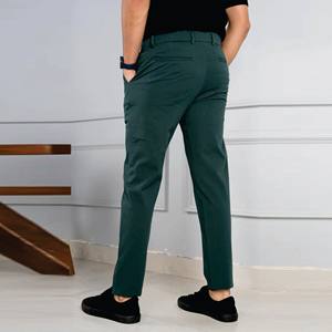 100% Pantalones chinos de algodón para hombre fabricante directo de fábrica alta calidad precio al por mayor 2023 Pantalones chinos exclusivos para hombre - Product Image 5